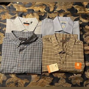 4 Mens dress shirt Combo- size XL